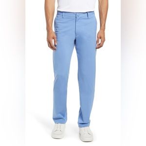 Rhone Commuter Slim Straight Pants in Morning Blue